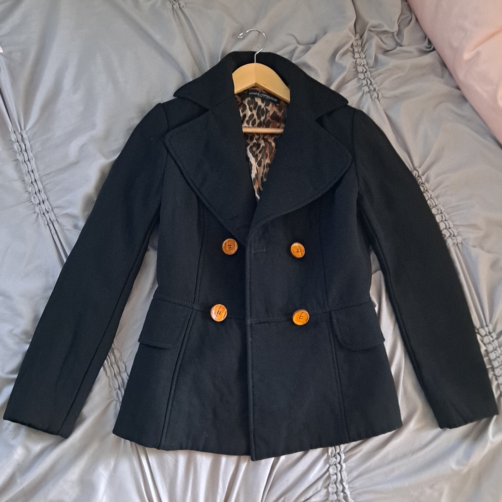 Dolce and Gabbana Black Blazer Women's European size 40
